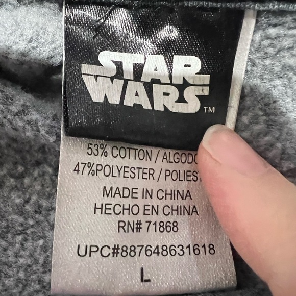 Lightweight Stawars Mineral Wash Hoodie - Picture 4 of 4